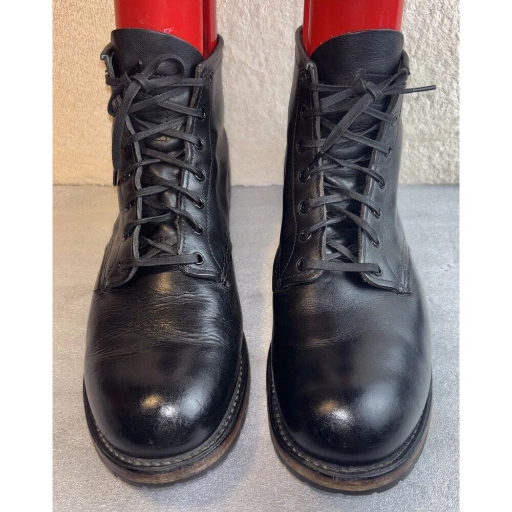 Red Wing Beckman Black Featherstone # 9014 Men Size 10.5 D Boot